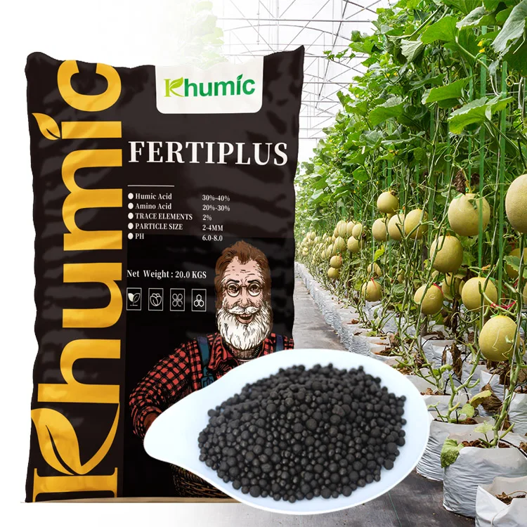 100% натуральное сельскохозяйственное аминокислотное соединение калия гуминовой кислоты органическое удобрение npk