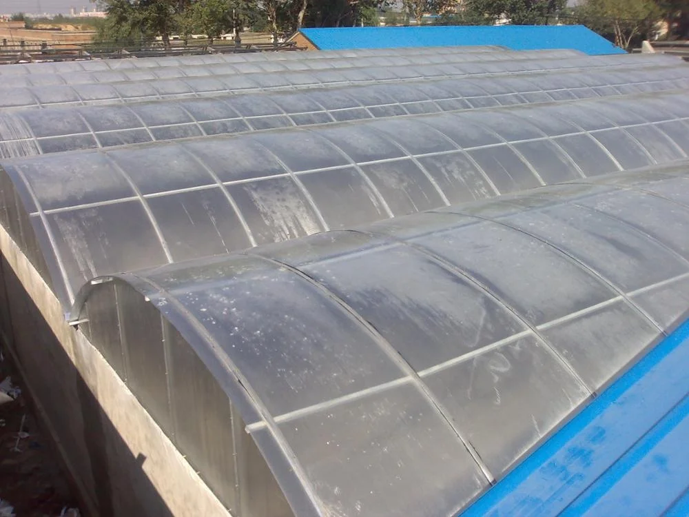 Кровельные листы, черепица, обычная черепица, Обычный лист, прозрачный гофрированный пластик FRP, рулонный, с защитой от УФ-лучей, Gongli -FRP1