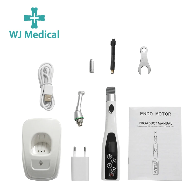 Manufacturing Dental Treatment Tools With 16: 1 Reduction Contra Angle US Plug Dental Wireless LED Endomotor