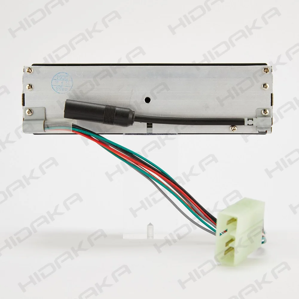 HIDAKA M101 Universal Frequency with USB LED for Hitachi Kobelco Komatsu Excavator Heavy Machine Radio 1din Car Radio