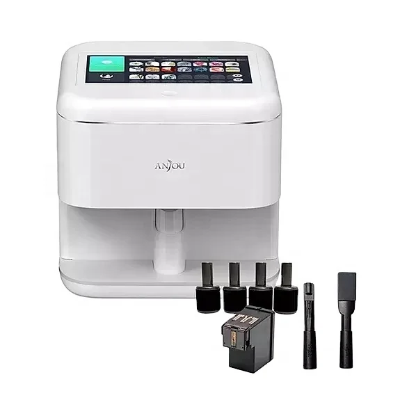 Laser Machine Automatic 3D Printer Portable Nail Printer New 3D Digital Pro Cartridge Designs Mini Nail Art Diy Mobile Acrylic