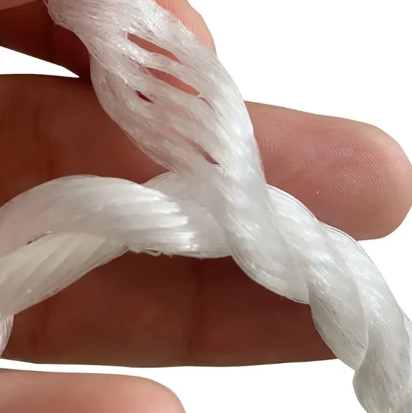 High Strength Polypropylene 3 Strand Twisted PE Nylon Marine PP Packing And Fishing Rope / Shipping Boat Mooring Ropes