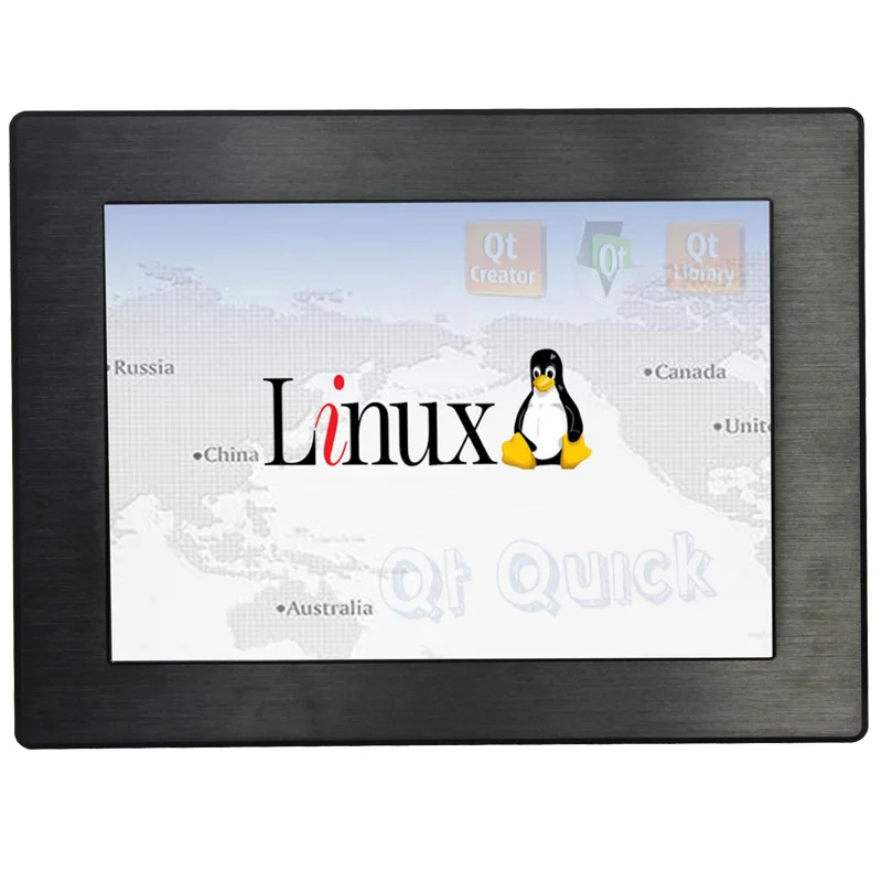 Linux System Touch Panel 12.1 Inch Embedded Industrial Control Pc Hmi Embedded Computer