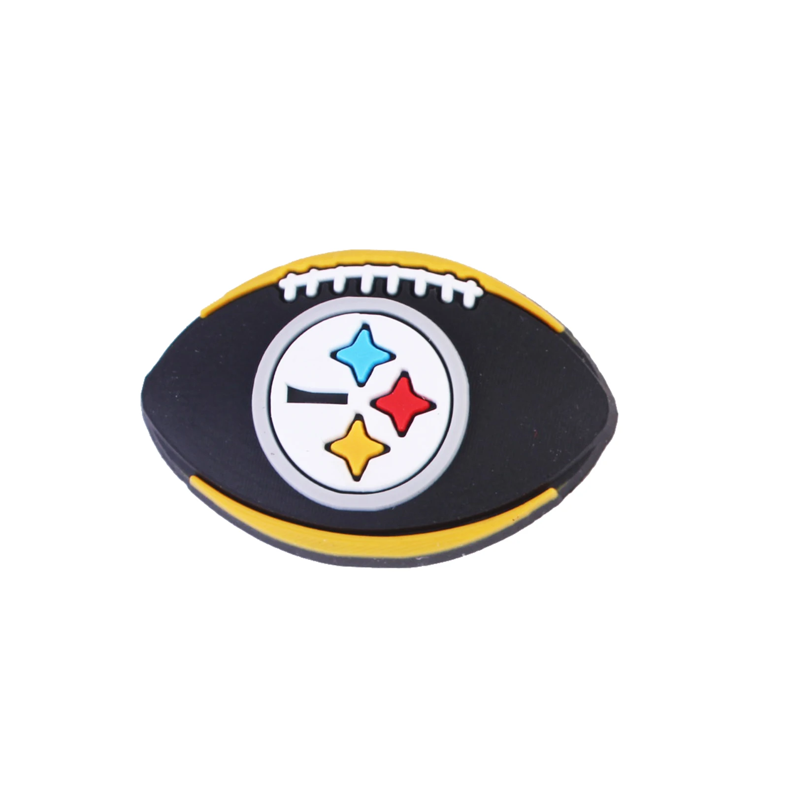 2023 новый узор оптовая продажа шармы из мультфильма NFL для футбола крокодиловой обуви индивидуальный дизайн браслет ПВХ украшение аксессуары