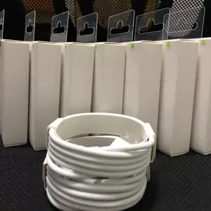  Оригинальный чип 1M 2M usb кабель для передачи данных iphone 12 11 6 XR быстрой зарядки apple 18 Вт USB-C телефонный и зарядное