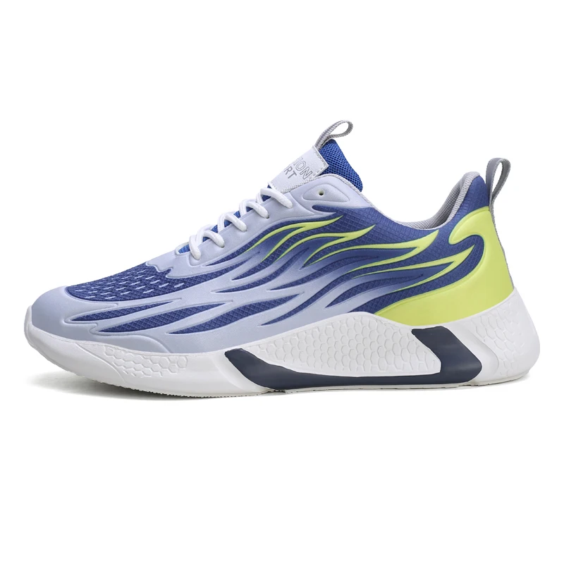 men casual newly designed comfortable Reflective light Noctilucent sport shoes