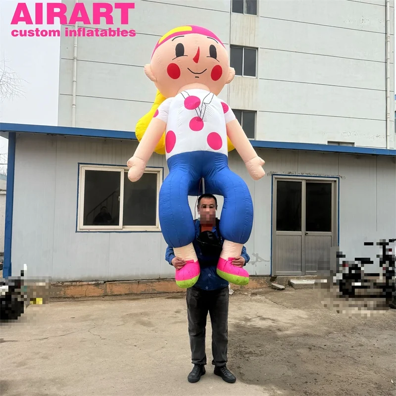 2 м высокий надувной талисман принцессы/мультяшный infanta на