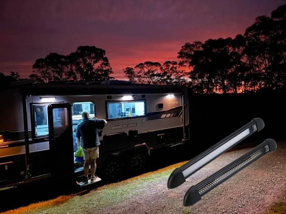 China Manufacturer Red Motorhome Lamp 12v Led Lights  For Rv Caravan Boat Awning