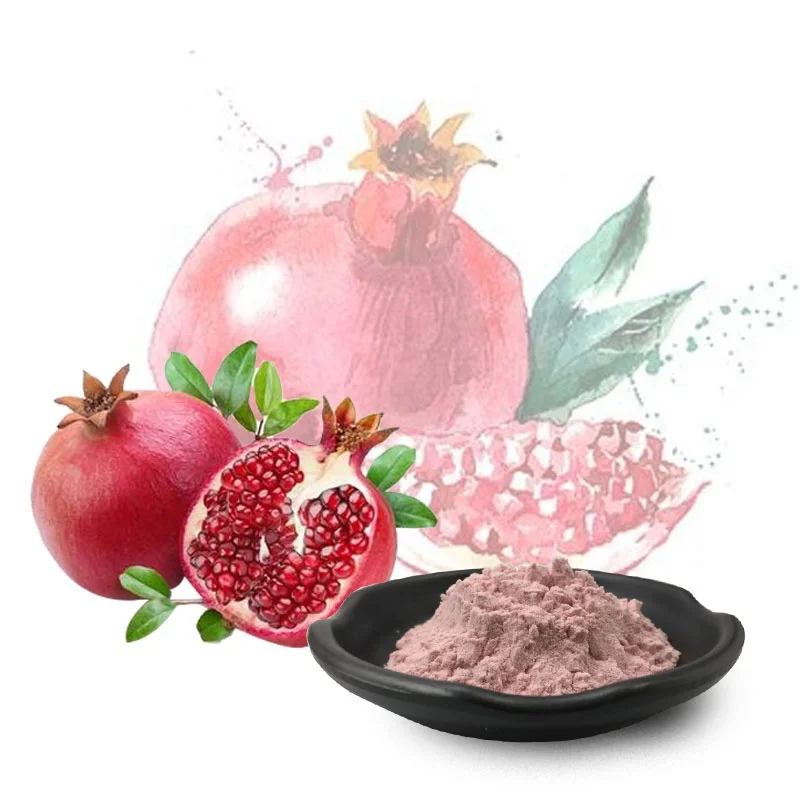 
GMP Factory Provide Pomegranate Extract Juice Powder in stock 