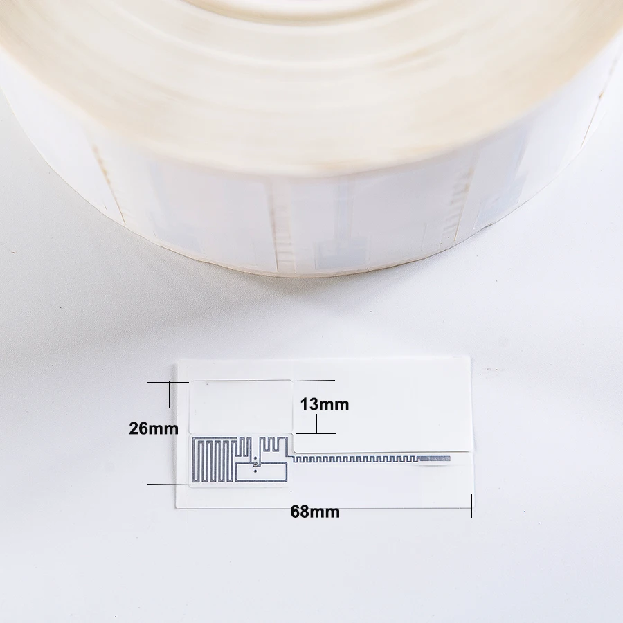 SUNLAN Free Sample Security small size long reading distance Passive jewelry printable label UHF RFID Jewelry Tags  rfid tag