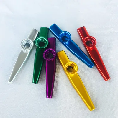  Высококачественный металлический музыкальный инструмент Kazoo для