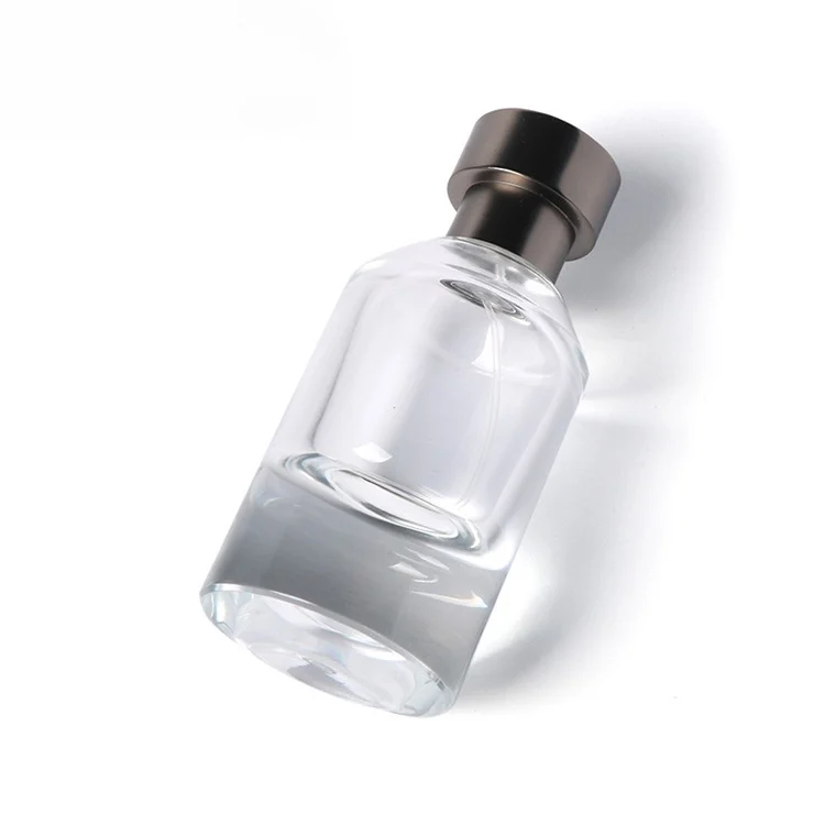 wholesale custom unique design recyclable cosmetic 30ml 30 ml round thick bottom glass bottles and jars for skin care packaging