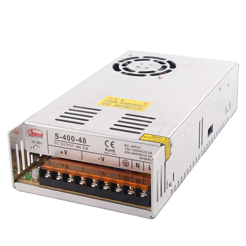 SMUN S-400-36 110V/220VAC To 36VDC 11A SwiTching Power Supply 400W SMPS With 3 Years Warranty