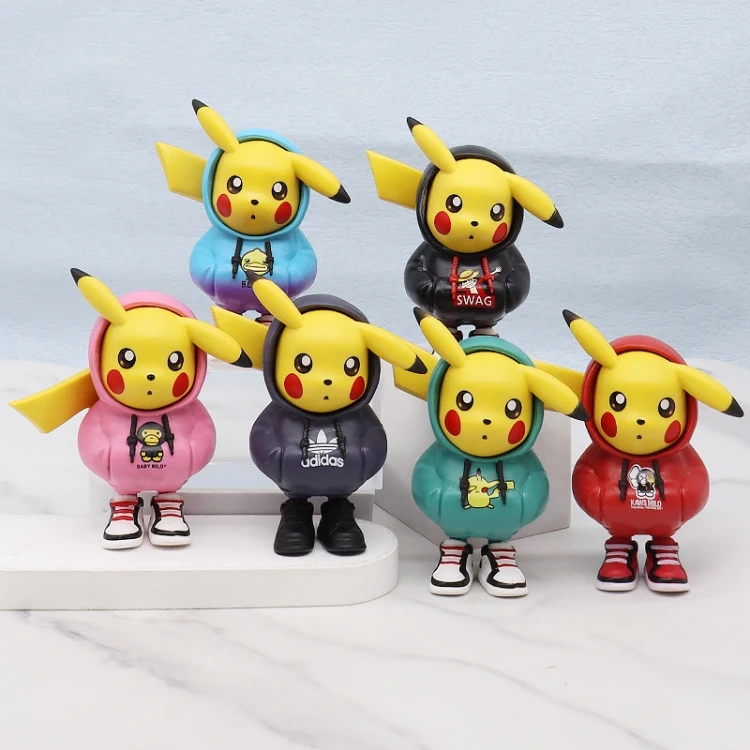 Action Figures Toys Model Collection Pokemone Anime Figure Dolls For Child Christmas Halloween Gift