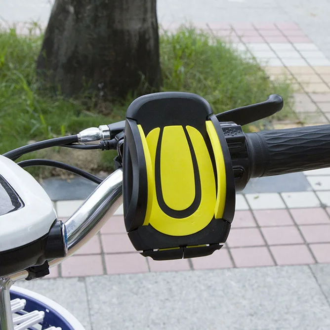 
Adjustable silicone bicycle phone mount universal phone holder for bikes 
