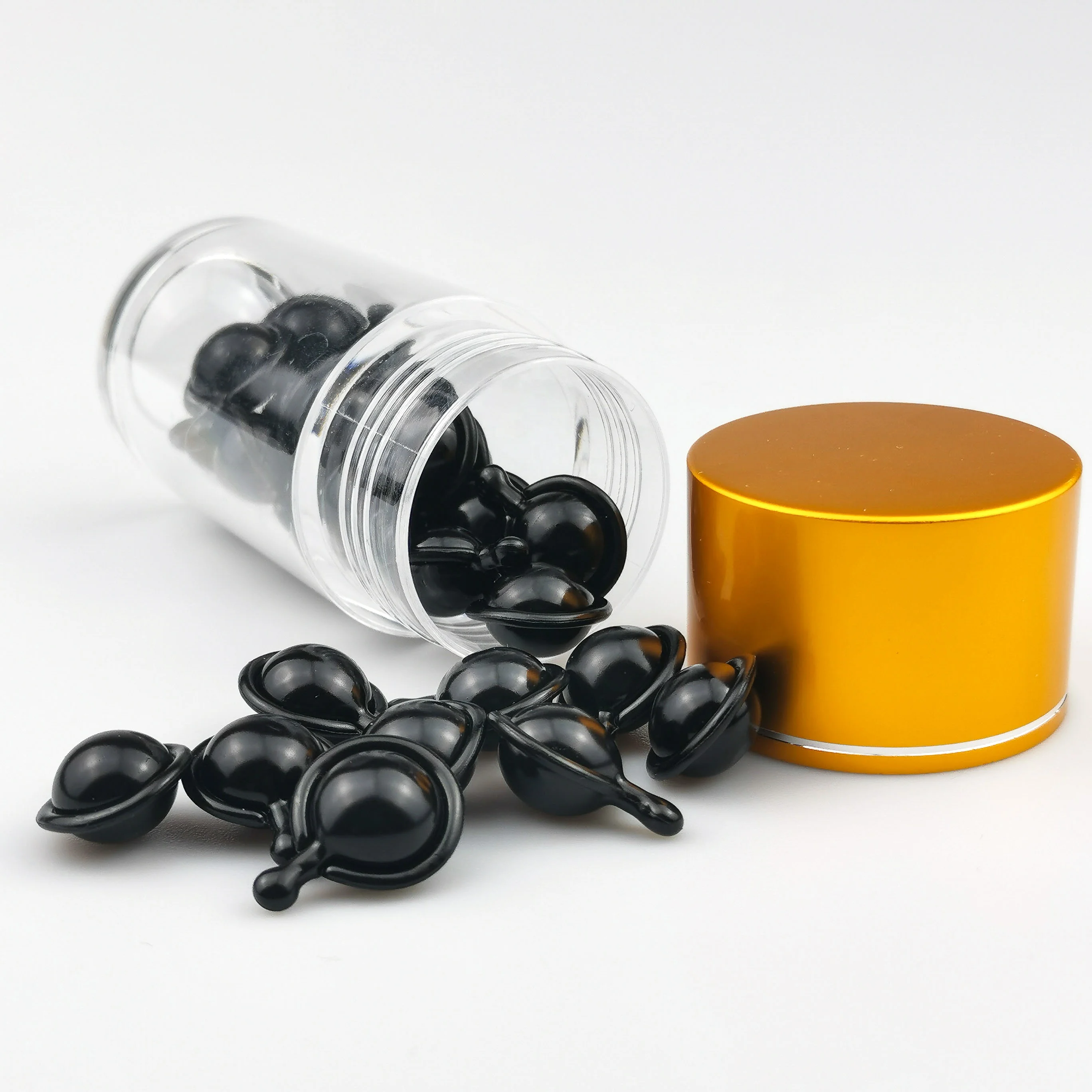 Private Label Hair Serum Vegan Oil vitamin Capsules Makes Hair Strong And Heathy-looking Hair Care Capsules Oil