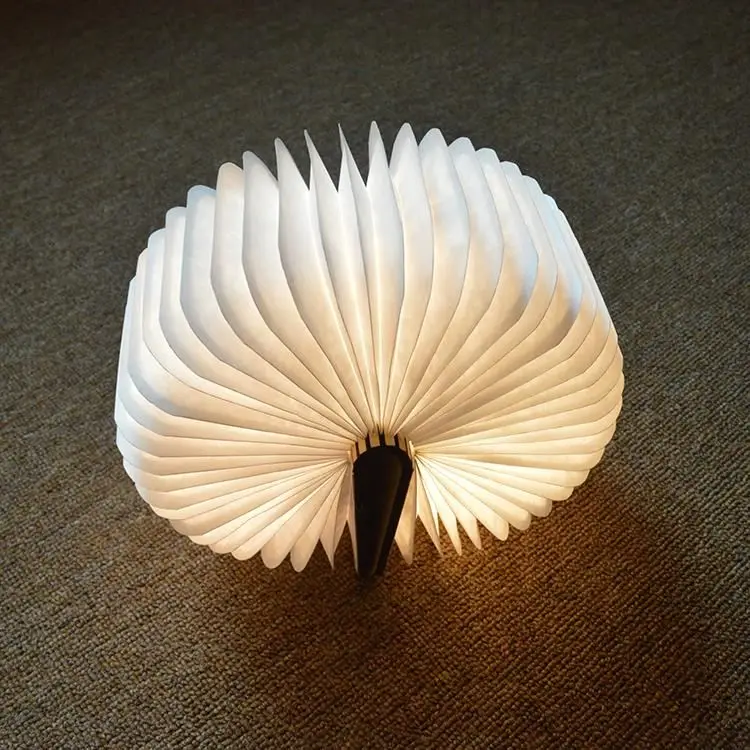 fashion modern decoration foldable led  book desk lamp