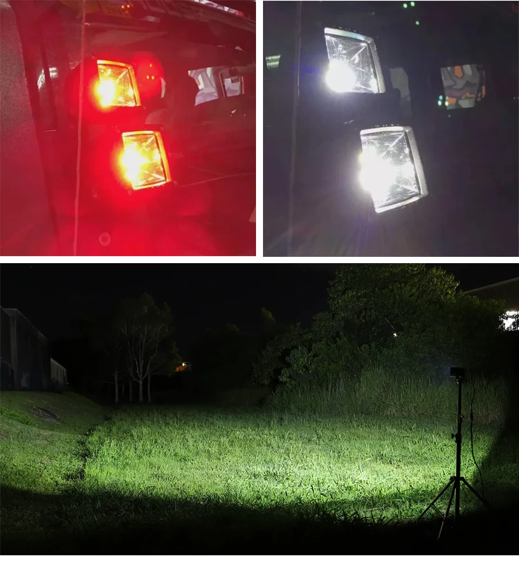 Tail Light with moving signal function car accessories led work backlight