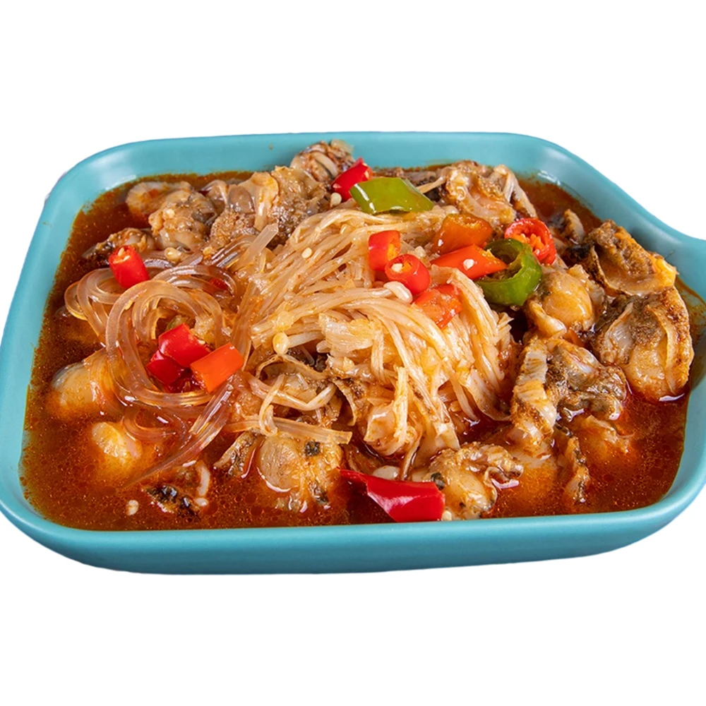 
Refreshing Frozen Seafood Scallop Meat With Vermicelli 