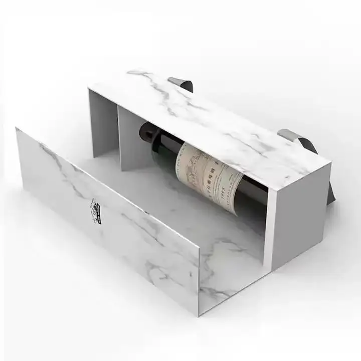 Wholesale Customted Logo Luxury Wooden Wine Gift Box Packaging Set Gift Box For Wine Glass Bottle