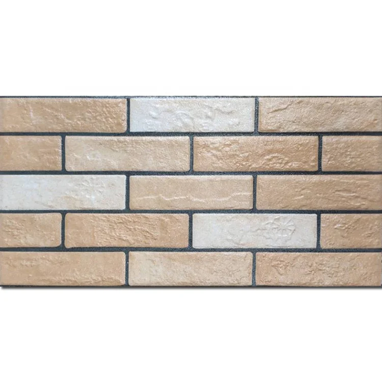 Wholesale exterior wall tiles 300x600 200x400 cheap matte glazed exterior discontinued ceramic cladding design wall brick tiles