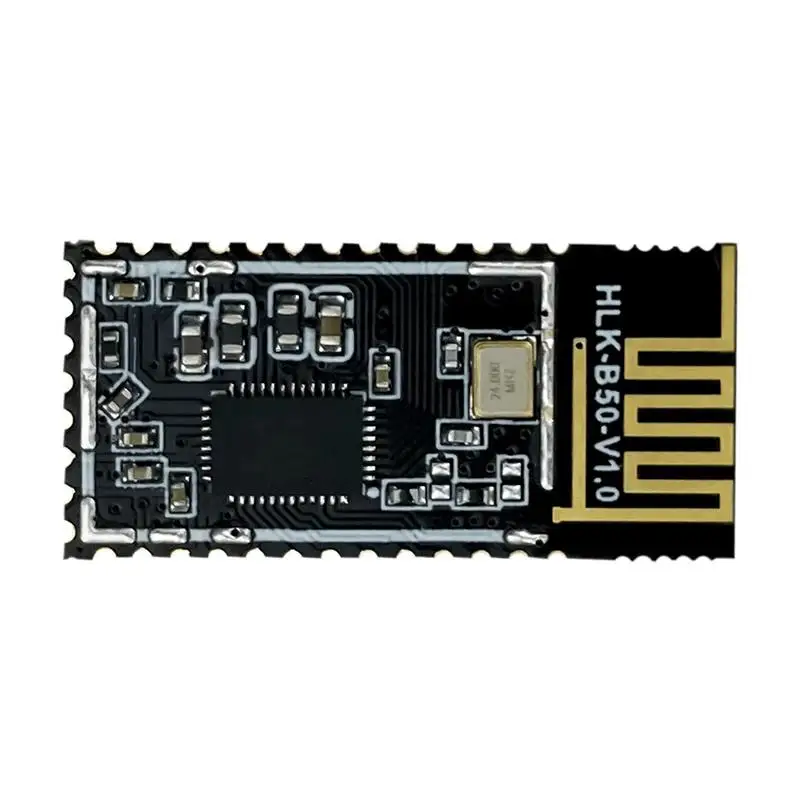 HLK-B50 Bluetooth serial port module supports BR/EDR and BLE dual-mode Bluetooth 5.0 BLE master/slave integration