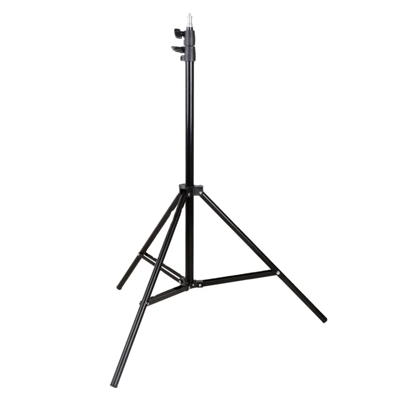 2m Light Stand with 1/4 Screw Head Phone Tripod Stand Camera Tripod for  LED Ring Light Photography Steel Tripod