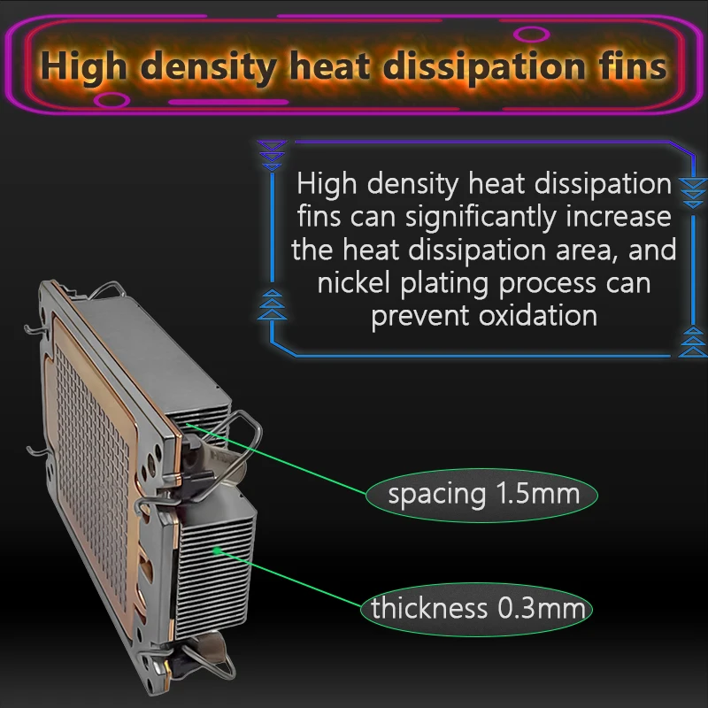 113Mm Vc Heat Sink With Aluminium Fin For Lga4189 230W 4U 2U Cpu Radiator 1U Server Cpu Cooling Server Vapor Chamber Heatsink