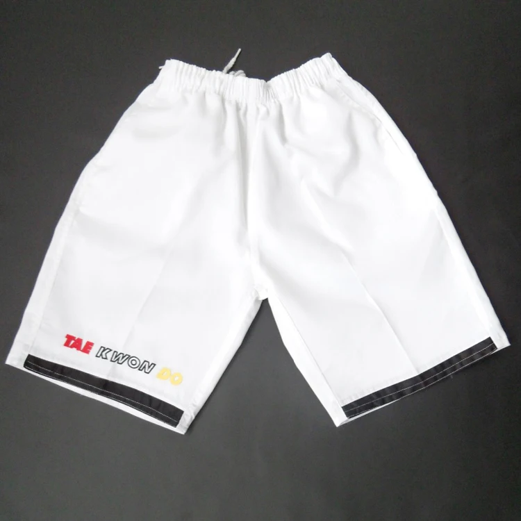 Yujishan Taekwondo Uniforms Cheap Black Red Ultra Light Fabric Taekwondo Uniform For Taekwondo Adult Kids Wtf White Uniform