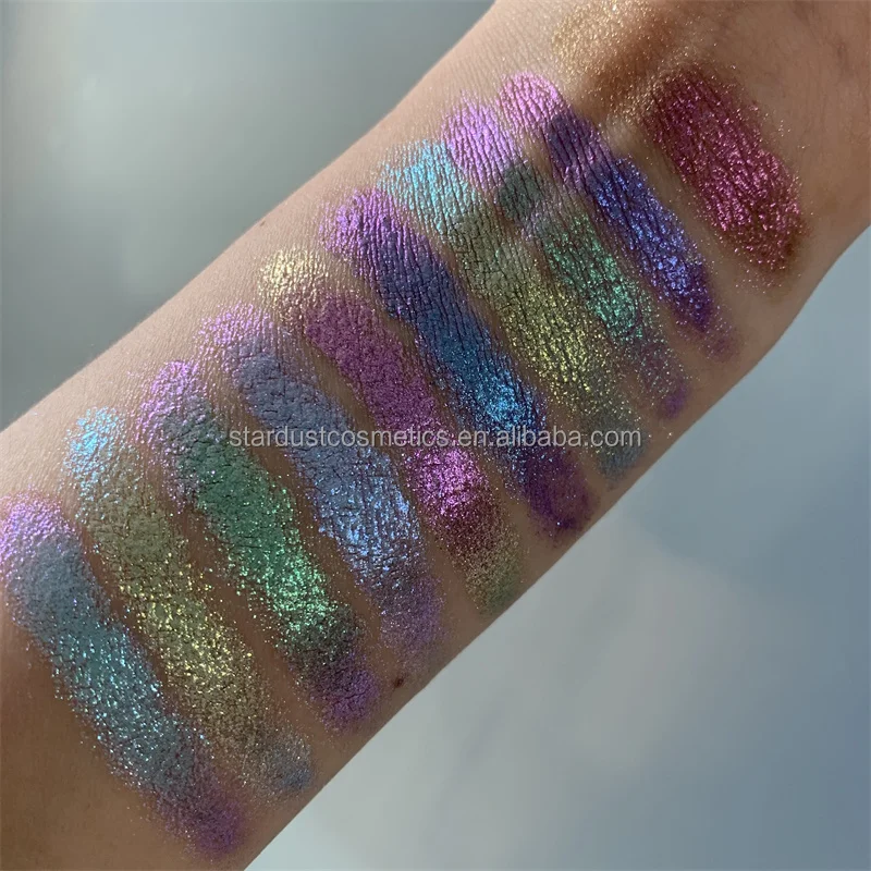 interference gold pearl pigment effect crystal white chameleon aurora pigments non sink aurora iridicent pigment powder