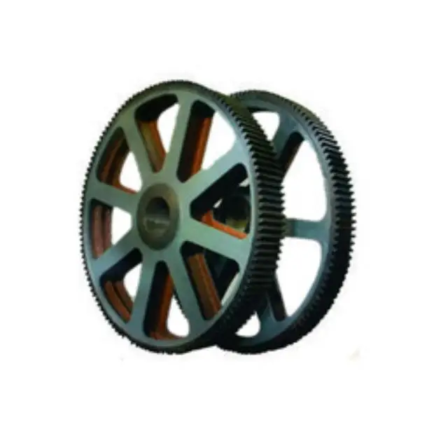 
Manufacturing big gear wheel rings ball mill spare part 