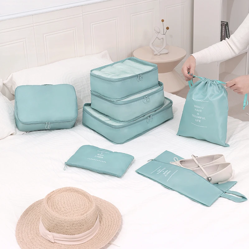 Fashion Portable Weekend Travel Bag Travel Bag Custom Polyester Travel Fold Bag Packing Cube