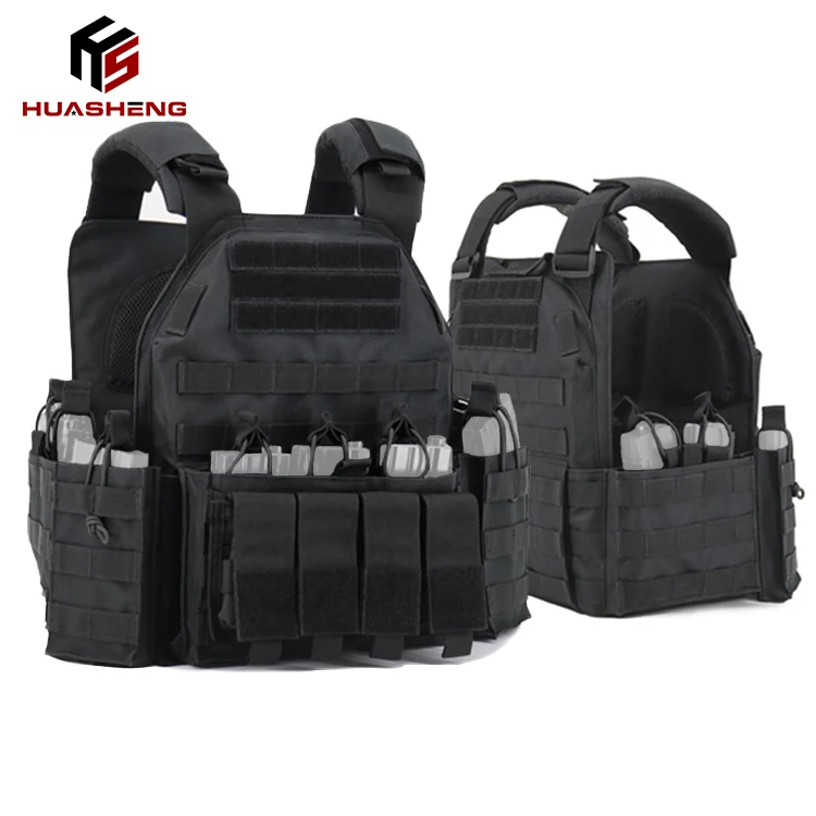 Custom Nylon Tactical Vest Protection Gear Plate Carrier Vest