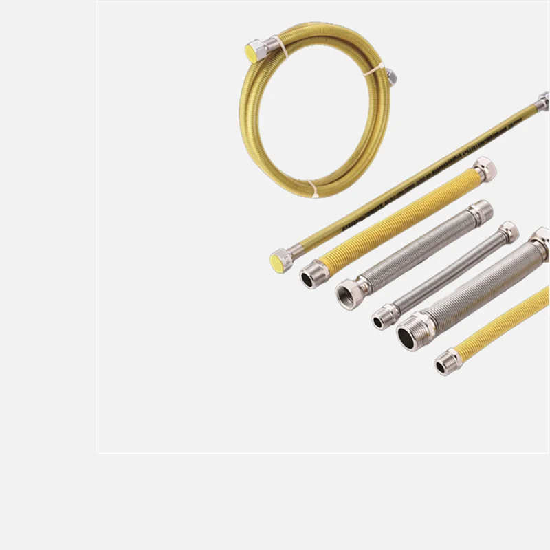 manufactory 1 inch Stainless Steel Bellows flexible gas hose SUS316L stainless steel gas hose