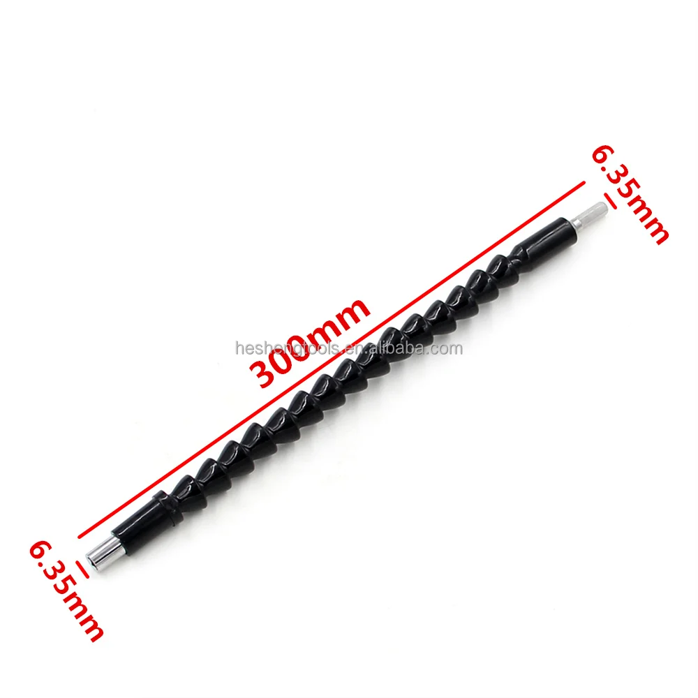 1/4 inch 105 Degrees Corner Device Flexible Hex Shaft Extention screwdriver bit holder in