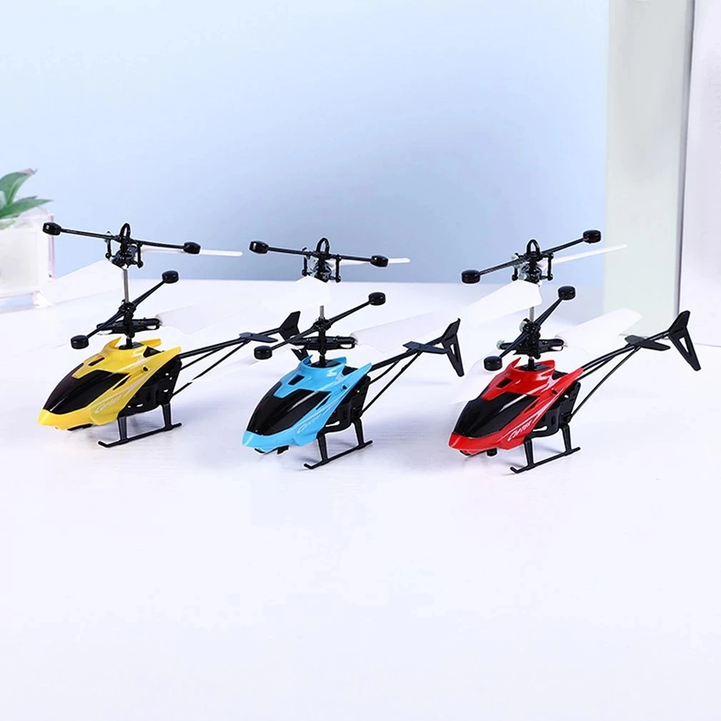 Gesture Sensor Aircraft Model Radio Controlled Hand Glider Electric Plane Airplane Flying Rc Mini Helicopters Toy For Kids