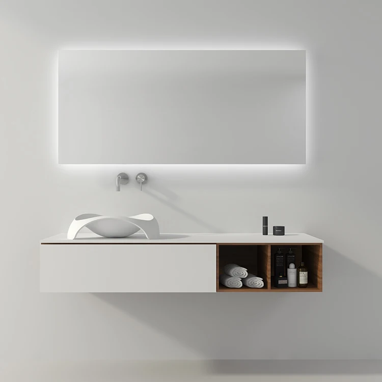 BS-8343 Australia marble hand washbasin stone sanitary wares modern design wash basin