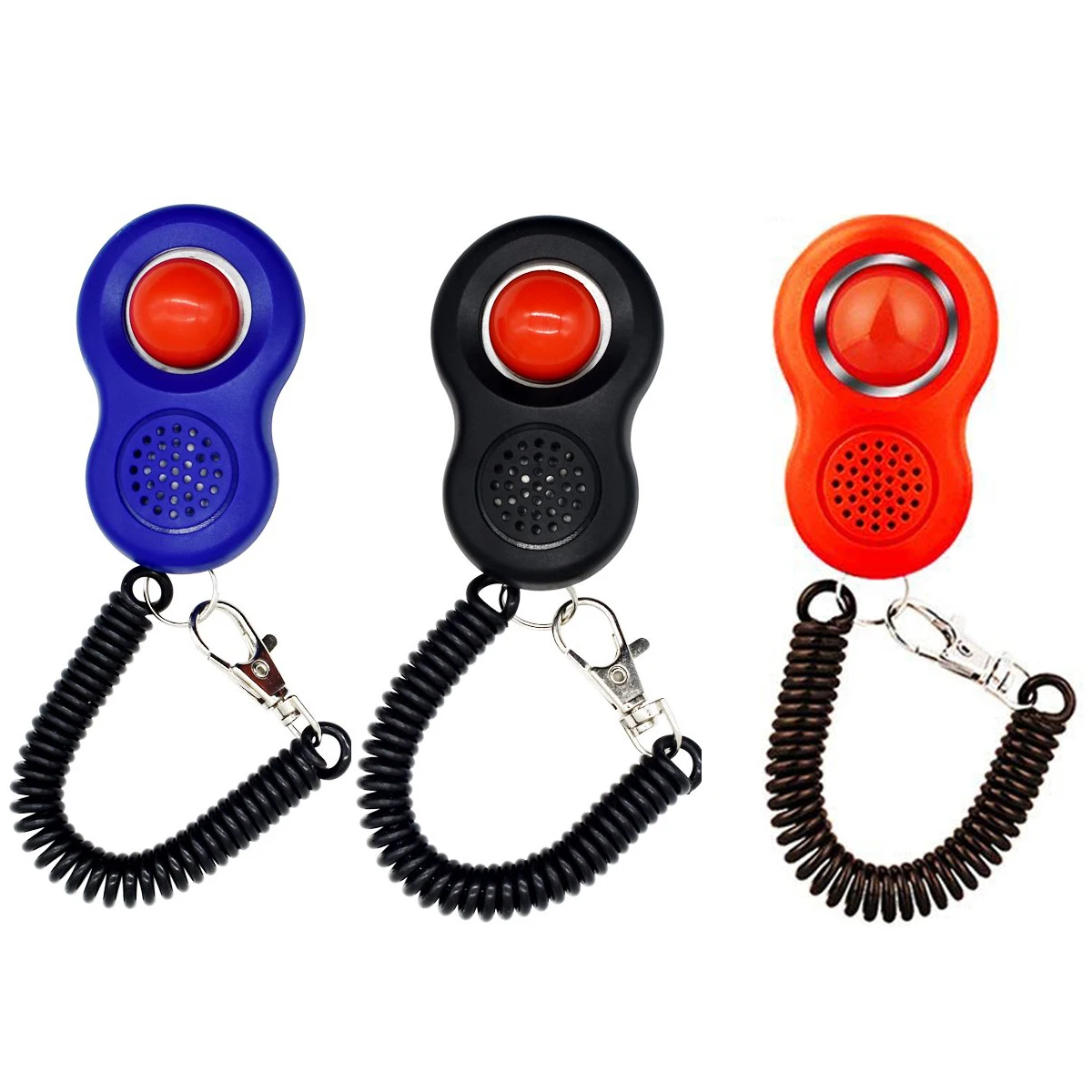 Горячая Распродажа 2021, модный черный новый тренировочный кликер с кнопками, высокое качество, практичный кликер для тренировок с черной собакой