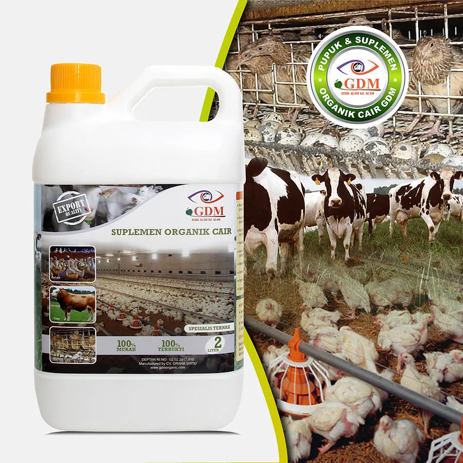 
The Cheapest and Best Probiotics and Vitamin Premix for Broilers and Poultries 2Ltrs 
