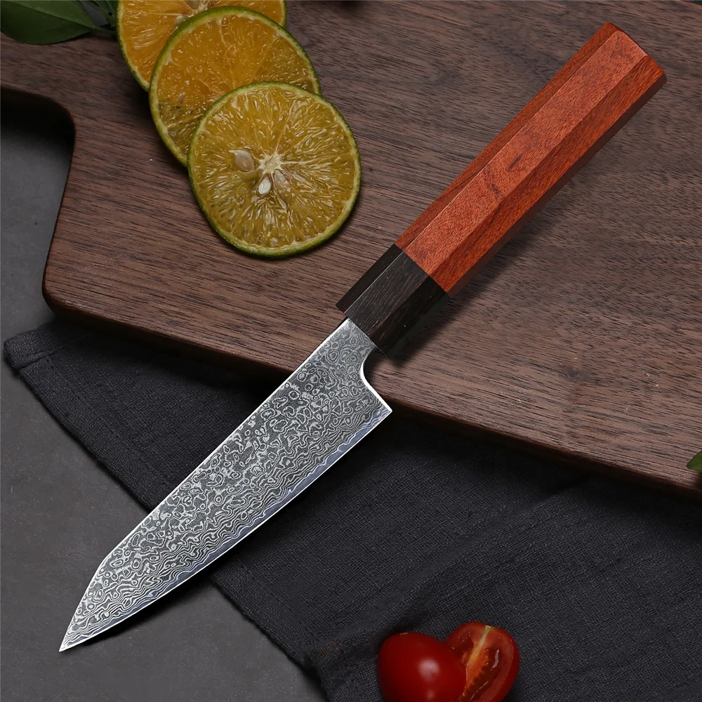 VG10 Damascus Chef Utility Knife  For Fruit & Vegetable Peeling Tools