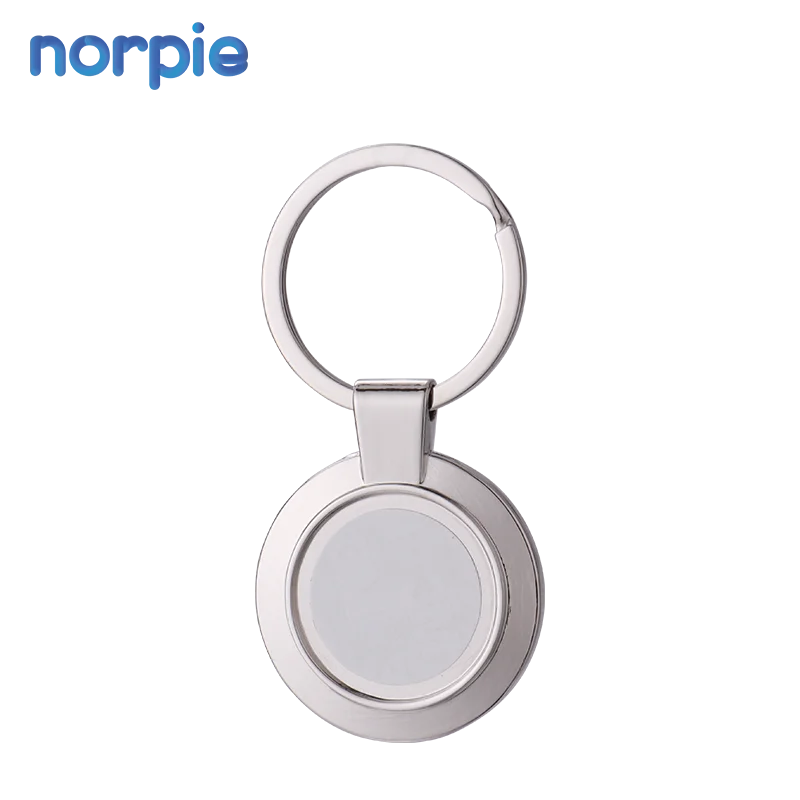 Fast Shipping Key Holder Key Chain Box Package Sublimation Zinc Alloy Keychains