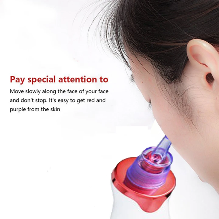 professional suction shower facial blackhead bye bye extractor tool set vacuum pen acne pore cleaner black head remover