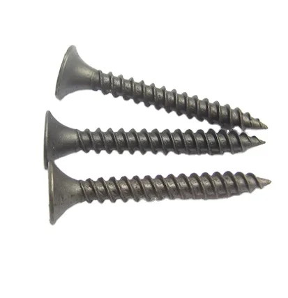 Gray phosphate Self tapping bugle head fine thread dry wall screw