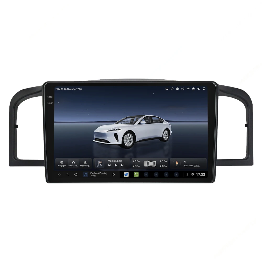 DUDUAUTO YL888 7870 android13 12 + 512 ГБ Автомобильная Мультимедийная навигация для Lifan 620 2008-2013 4G LTE WiFi 2 din auto radio DSP