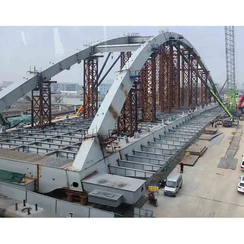 Steel Structure Pedestrian Bridge Construction