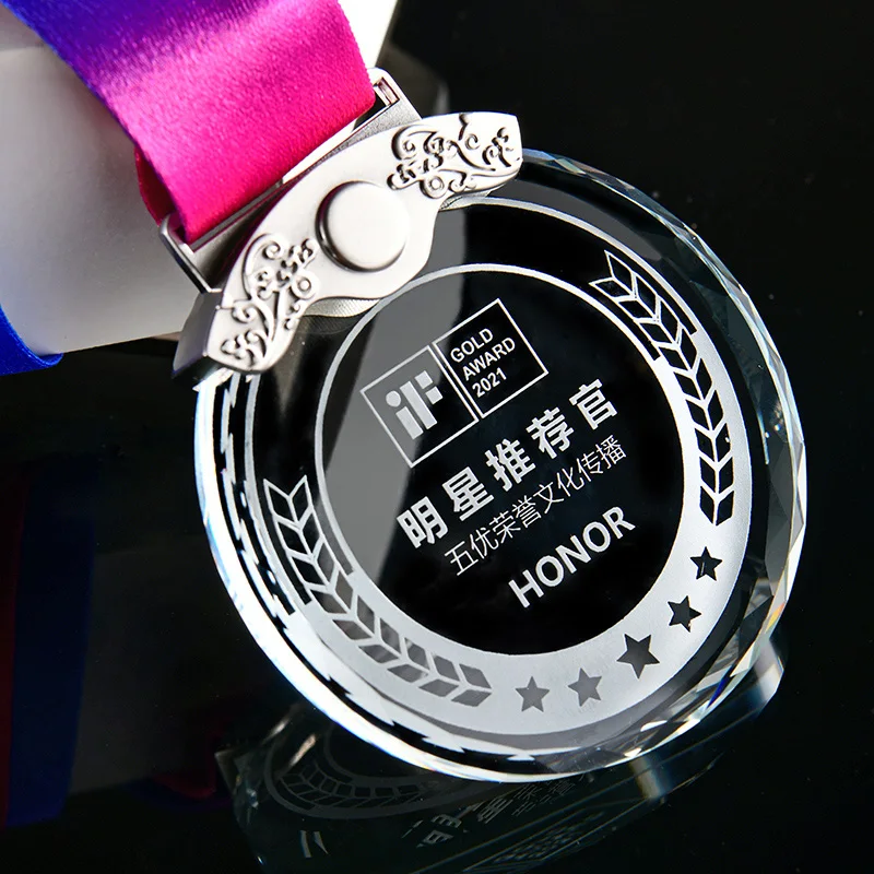 custom logo  K9 Crystal   business gift  souvenir  Conference listing Creative listing  Crystal listing