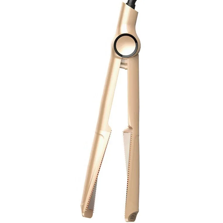 
Hot sale wave hair curling iron tourmaline ionic flat iron hair straightener steam flat iron 