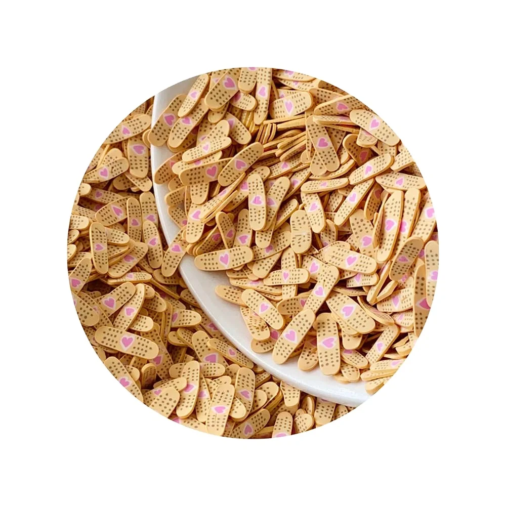Wholesale 1kg/bag Handmade Polymer Clay Sprinkles Kawaii Miniature Decor for Valentines Clay Crafts Handcrafted Mini Clay Slices
