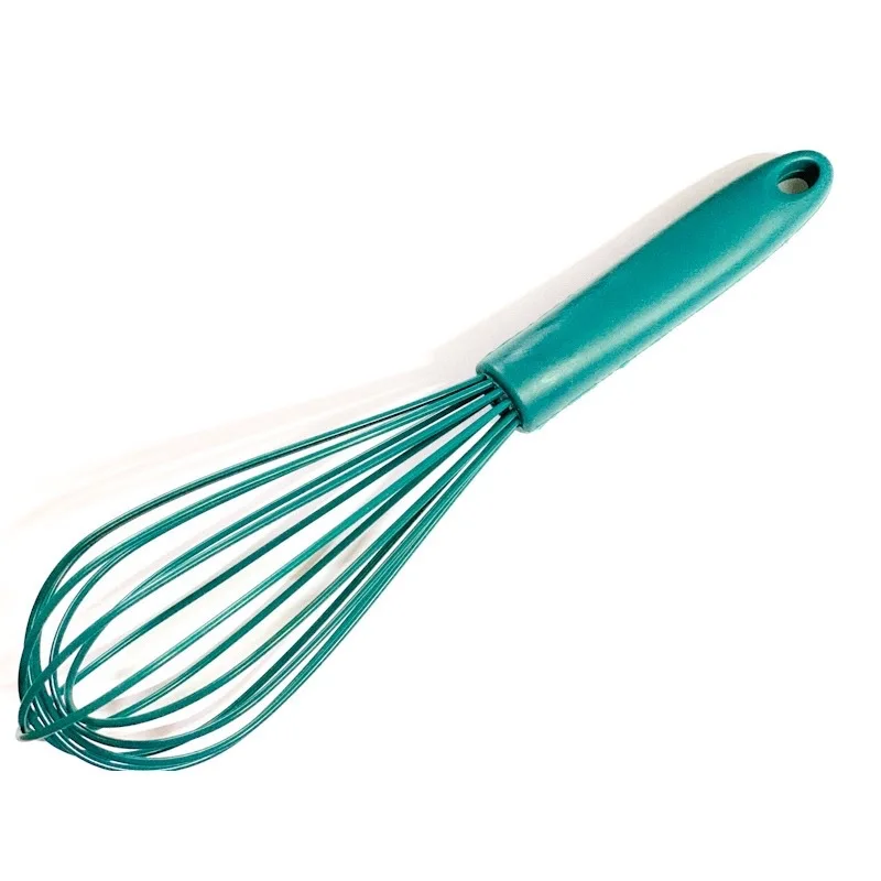 Eco-friendly Egg Tools Silicone Whisk Food Safety Whisk Stainless Steel Hand Whisk