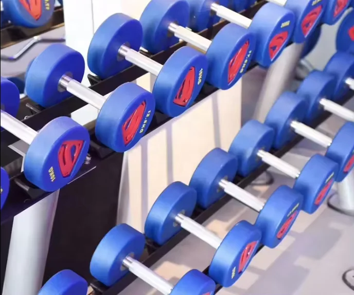 popular high quality free weight round shape CPU dumbbell